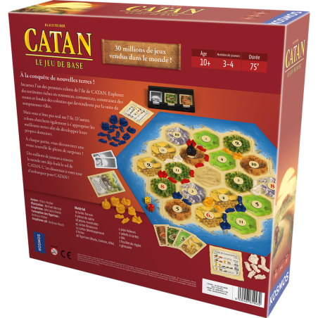 Catan - Jeu de société - Kosmos - Asmodée
