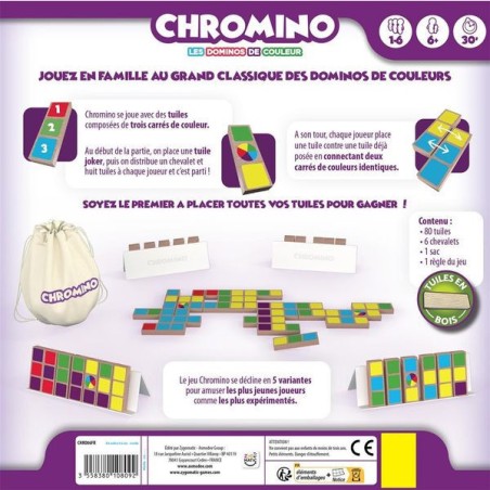 Chromino - Jeux de société - Asmodée