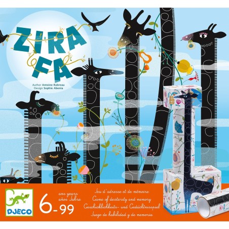 Zirafa - jeu d'adresse et de stratégie - Djeco
