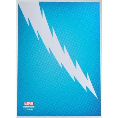 Marvel Champions Art Sleeves - Quicksilver - Accessoires - Gamegenic