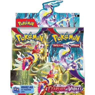 Pokémon SV01: Ecarlate et Violet - Booster - Jeux de cartes - Asmodée