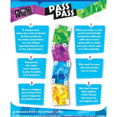 Pass Pass - Funnyfox - Jeux de société - Gigamic