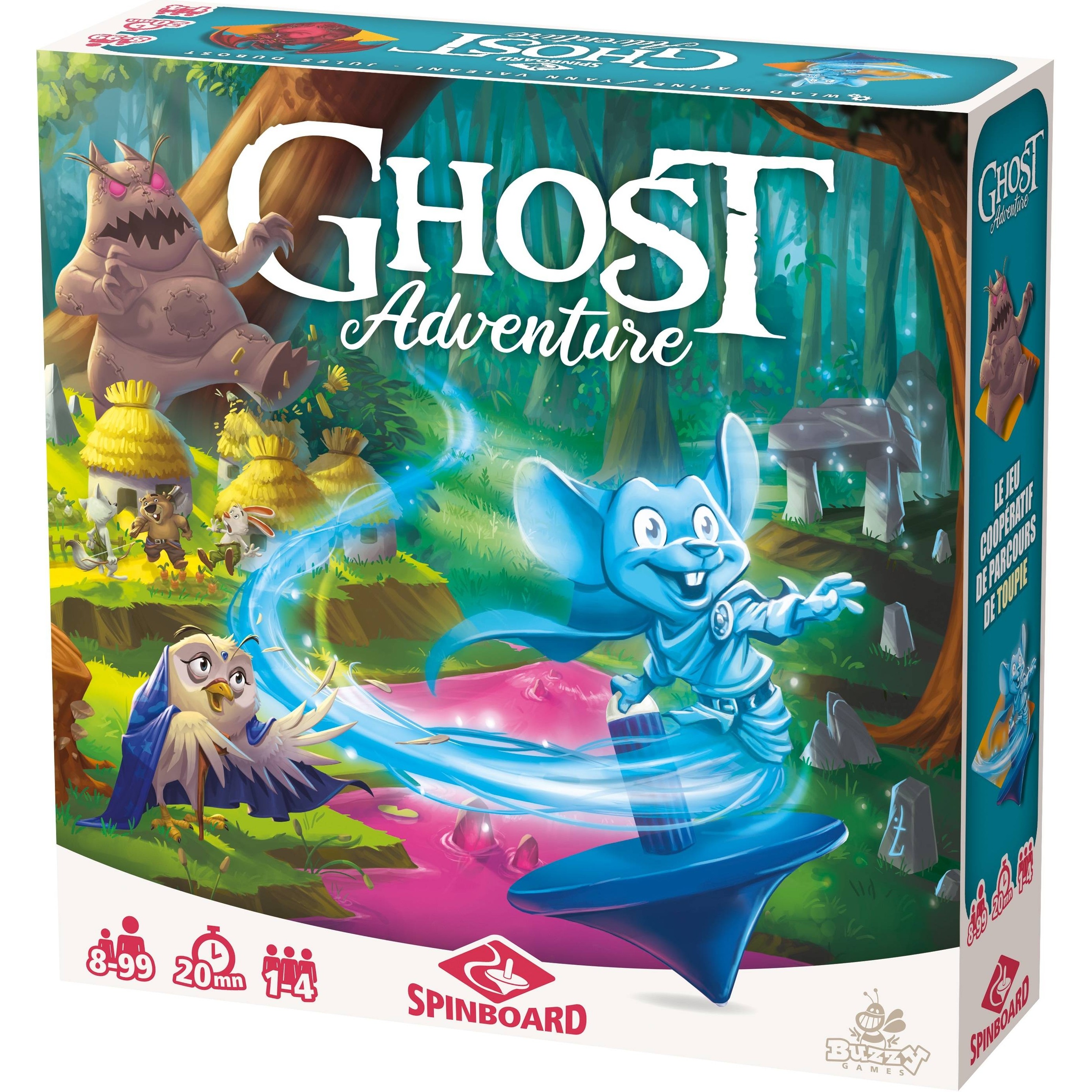Ghost Adventure Spinboard Games