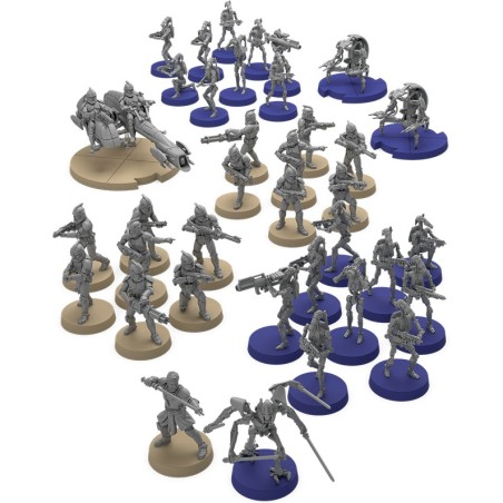 Star Wars : Légion - Clone Wars - Boîte de base - Jeux de Figurines - Fantasy Flight Games