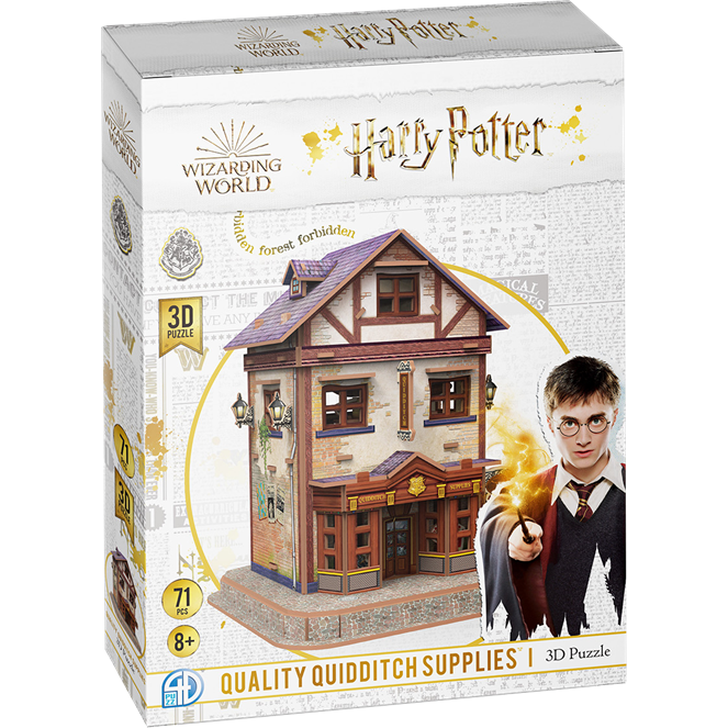 Puzzle 3D Harry Potter Accessoires de Quidditch 71 pièces 4d