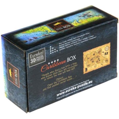 Secret Escape Box - Caraïbes - Eureka Puzzle - Jeux de société - Gigamic