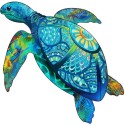 Rainbow Puzzle en bois - Tortue - 125 pièces - Gigamic