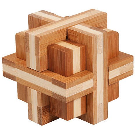 CasseTête Bambou Double Croix Fridolin