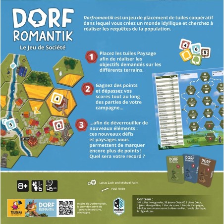 Dorf Romantik - Jeu de Tuiles Coopératif - Gigamic