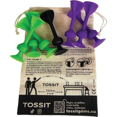 Tossit : Violet - Vert - Jeu classique - Gigamic