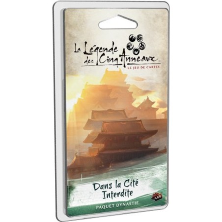 La Légende des Cinq Anneaux Jce: Dans la Cité Interdite - Jeu de cartes - Fantasy Flight Games