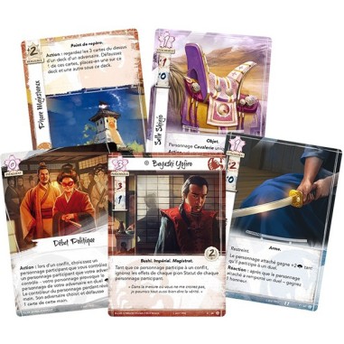 Pour l'Honneur et la Goire - La Légende des Cinq Anneaux - Jeu de Cartes - Fantasy Flight Games