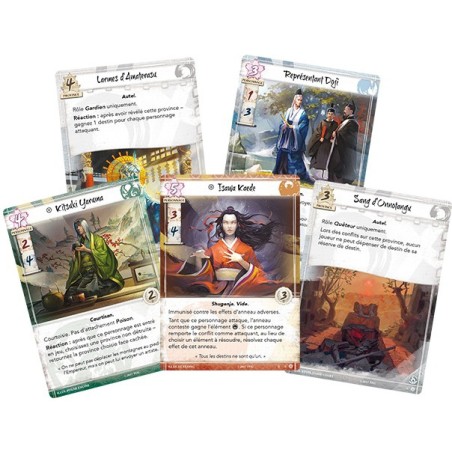 Les Larmes d'Amaterasu - La Légende des 5 Anneaux - Jeu de Cartes - Fantasy Flight Games
