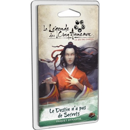 Le Destin n'a pas de Secrets - La Légende des Cinq Anneaux - Jeu de Cartes - Fantasy Flight Games
