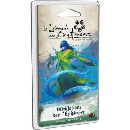 Méditation dur l'Éphémère - La Légende des Cinq Anneaux - Jeu de Cartes - Fantasy Flight Games
