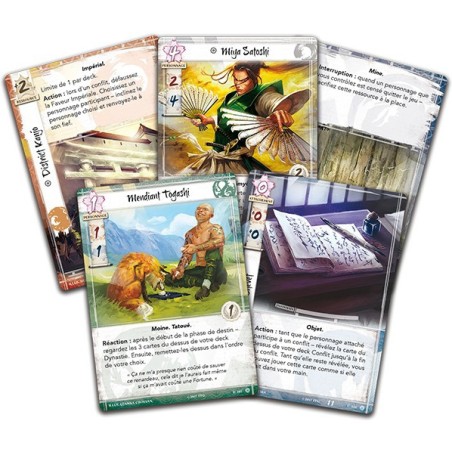 Méditation dur l'Éphémère - La Légende des Cinq Anneaux - Jeu de Cartes - Fantasy Flight Games