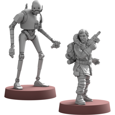 Cassian Andor & K Extension Agent - Star Wars Légion - Fantasy Flight Games