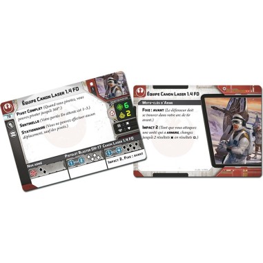 Équipe Canon Laser 1.4 Fd - Extension d'Unité - Star Wars Légion - Fantasy Flight Games