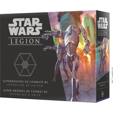 Super Droïdes de Combat B2 - Extension d'Unité - Star Wars Légion - Fantasy Flight Games