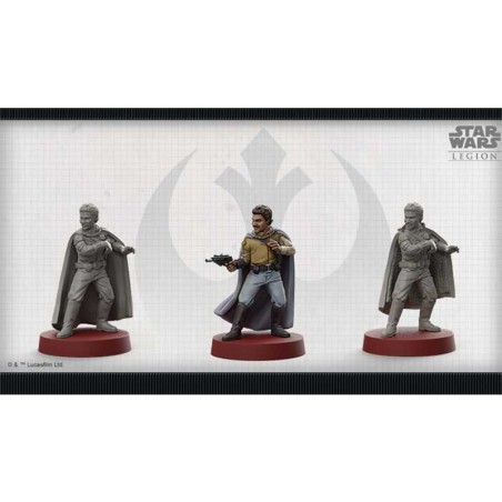 Lando Calrissian - Extension Commandant - Star Wars Légion - Fantasy Flight Games
