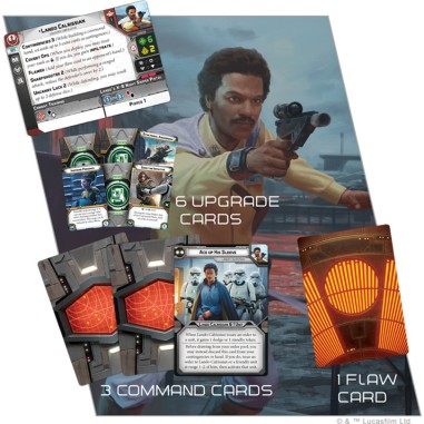 Lando Calrissian - Extension Commandant - Star Wars Légion - Fantasy Flight Games