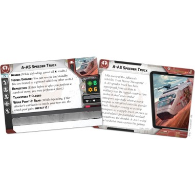 Camion Speeder A- Extension d'Unité - Star Wars Légion - Fantasy Flight Games