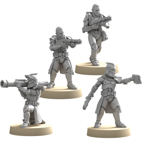 Soldats Clone de Phase 1 - Extension Amélioration - Star Wars Légion - Fantasy Flight Games