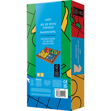 Jeu de petits chevaux pliable - Asmodée