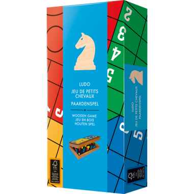 Jeu de petits chevaux pliable - Asmodée