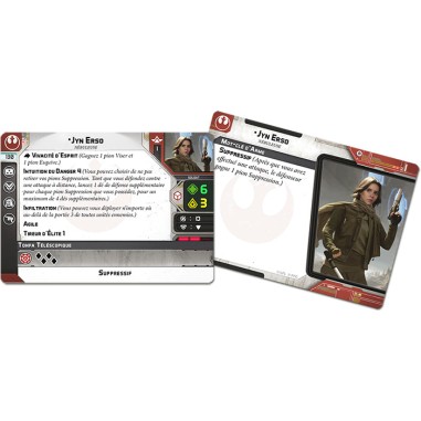 Jyn Erso - Extension Commandant - Star Wars Légion - Fantasy Flight Games