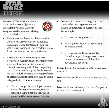 Ornithorptère Raddaugh Gnasp - Extension d'Unité - Star Wars Légion - Fantasy Flight Games