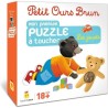 Petit ours brun - Mon premier puzzle à toucher les jouets - Bayard Jeux