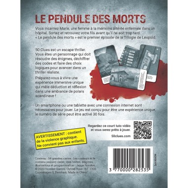 50 Clues: Le Pendule des Morts - Jeux de société - Norsker Games