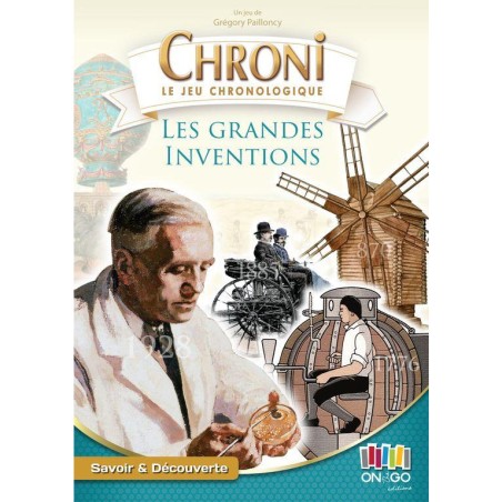 Chroni - Les Grandes Inventions - Jeu de société - On the Go Editions