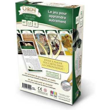 Chroni - L'Histoire des Arts - Jeu de société - On the Go Editions