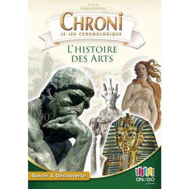 Chroni - L'Histoire des Arts - Jeu de société - On the Go Editions