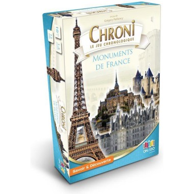 Chroni – Monuments de France - Jeu de société - On the Go Edition - On the Go Editions