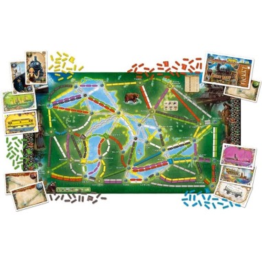 Les Aventuriers du Rail - Autour du Monde - Jeu de société - Days of Wonder