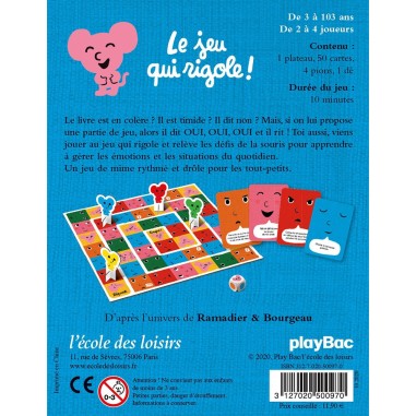 Le Jeu Qui Rigole - Jeux de société - École des loisirs - L'école Des Loisirs