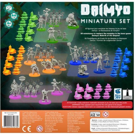 Daimyo - Miniature Set - Boite de Jeux - Jeux de société - La Boite de Jeu
