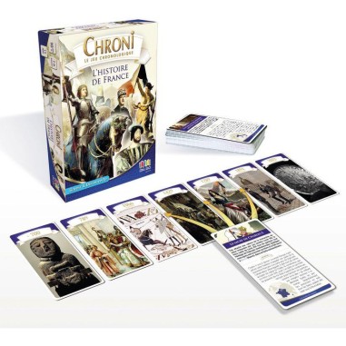 Chroni - L'Histoire de France - Jeu de société - On the Go Editions