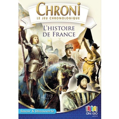 Chroni - L'Histoire de France - Jeu de société - On the Go Editions