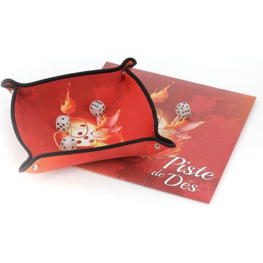 Piste de dés Collector en tissus - Accessoire de jeu - Wogamat
