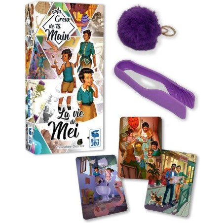 Au Creux De Ta Main - La Vie de Mei - Boite de Jeux - Jeux de société - La Boite de Jeu