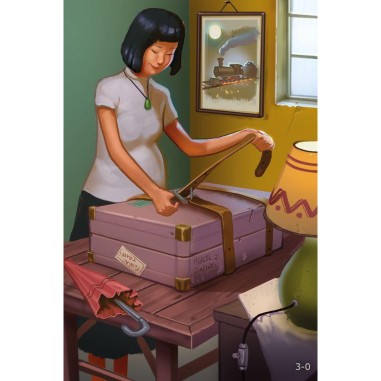 Au Creux De Ta Main - La Vie de Mei - Boite de Jeux - Jeux de société - La Boite de Jeu