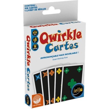 Qwirkle Cartes - Jeux de société - Iello