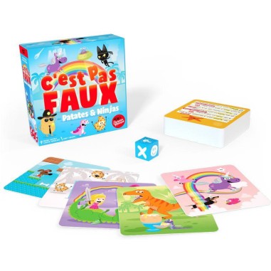 C'est pas Faux - Patates & Ninas - Jeu d'AmbianceEsprit Jeu - Scorpion Masqué