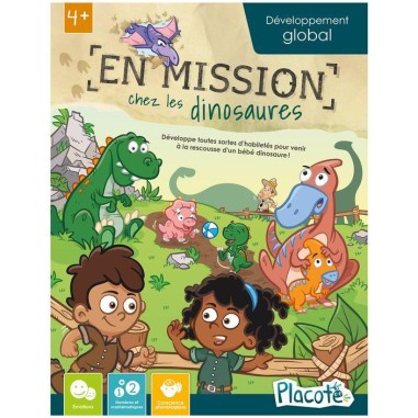 En Mission chez les Dinosaures - Un jeu - Placote