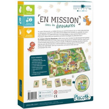 En Mission chez les Dinosaures - Un jeu - Placote