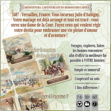 Cartaventura: Versailles - Jeux de société - Blam
